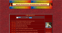 Desktop Screenshot of chip-architect.com